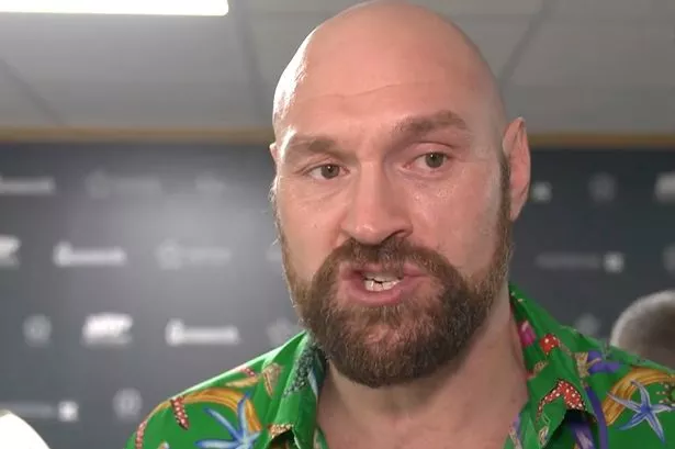 Tyson Fury portrait