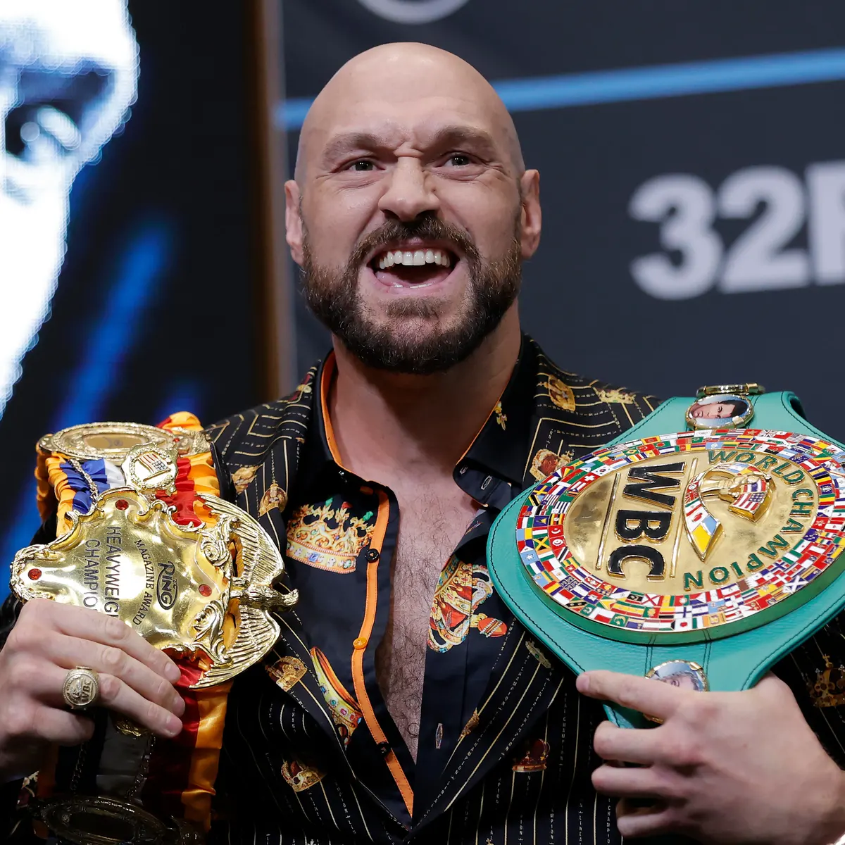 Tyson Fury and the WBC championship belt