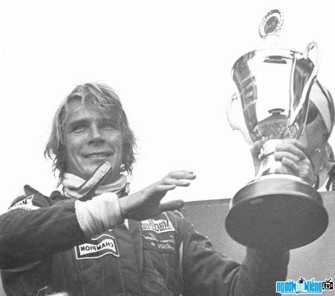 James Hunt world champion in 1976.
