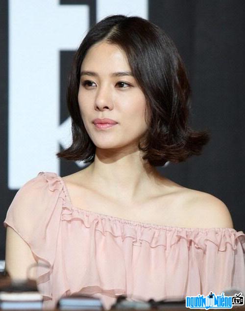 The latest picture of TV actress Kim Hyun-joo