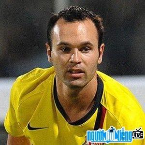 A new photo of Andres Iniesta- Famous Spanish soccer player