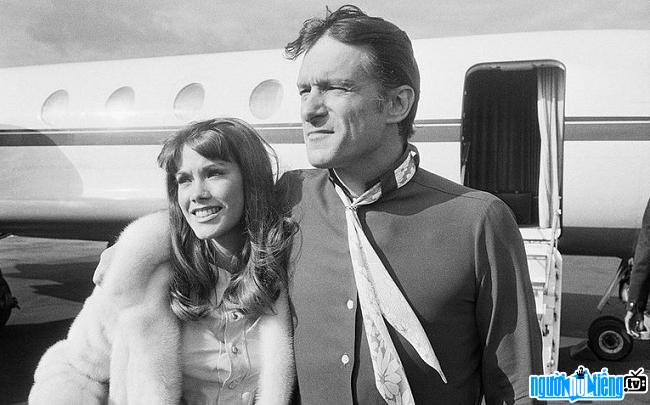 Hugh Hefner người sáng lập tạp chí Playboy thời trẻ