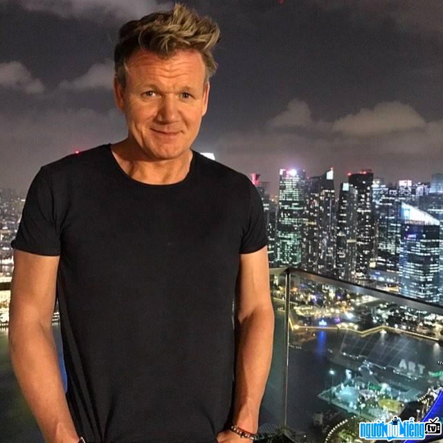 Chef Gordon Ramsay in Singapore