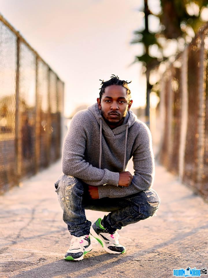 Một hình ảnh chân dung của Ca sĩ Rapper Kendrick Lamar