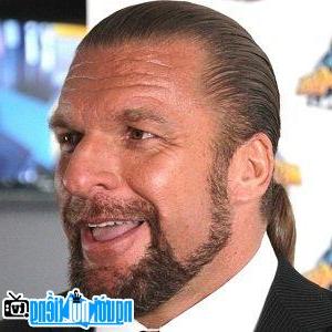 A portrait of Triple H wrestler