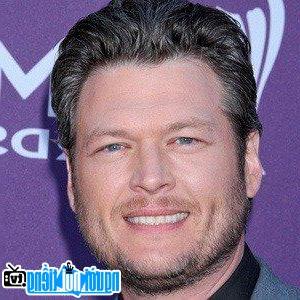 A Portrait Picture Of Singer country music Blake Shelton