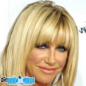 A Portrait Picture Of Television Actress Suzanne Somers picture