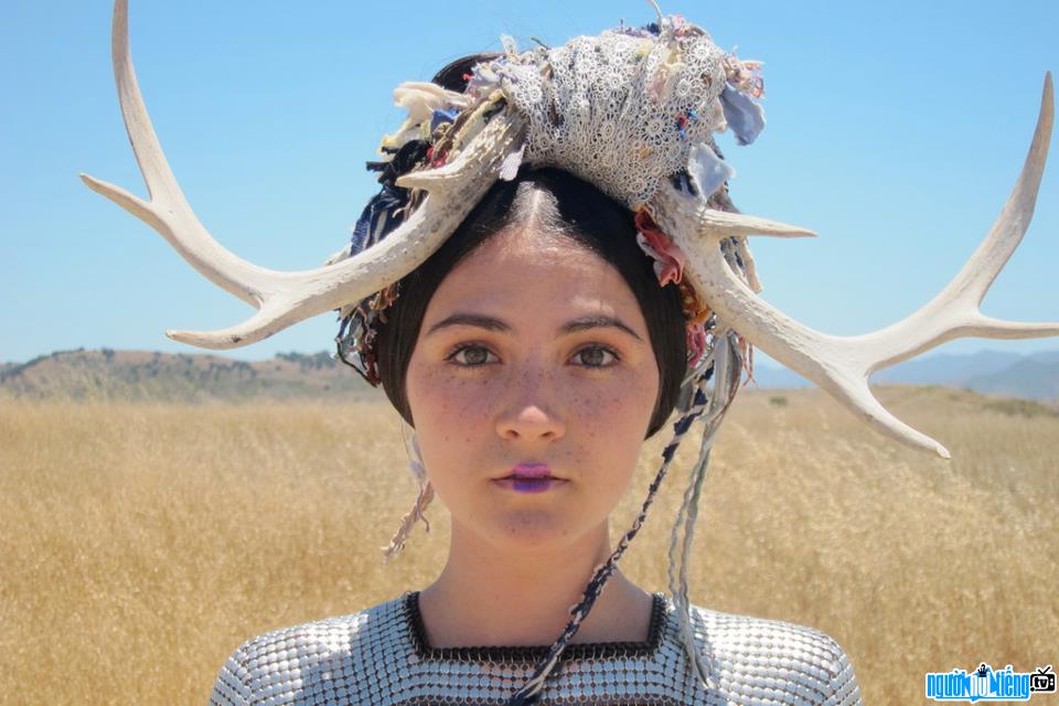 Image of actress Isabelle Fuhrman in her new photo series