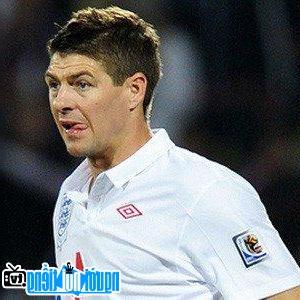 A Portrait Picture Of Steven Gerrard Soccer Player Gerrard