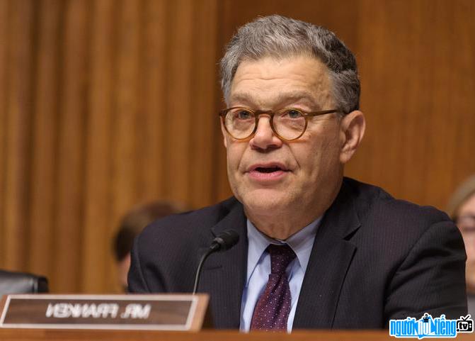 Picture of politician Al Franken is stated