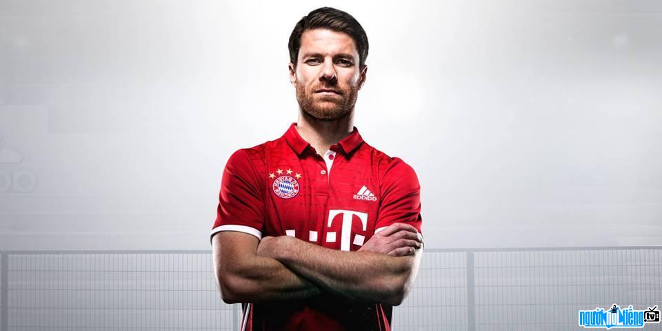  Another portrait of Footballer Xabi Alonso