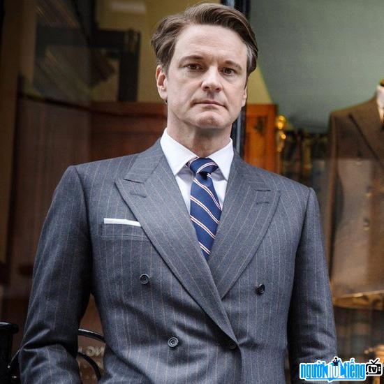 Actor Colin Firth received a star on the Hollywood Walk of Fame