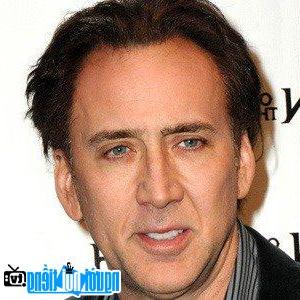 A Portrait Picture of Actor Nicolas Cage