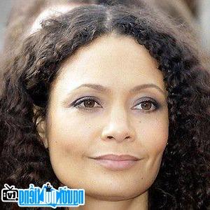 A portrait picture of Actress Thandie Newton