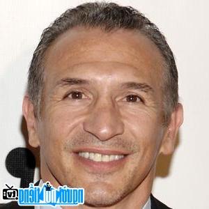 A portrait image of boxer Ray Mancini
