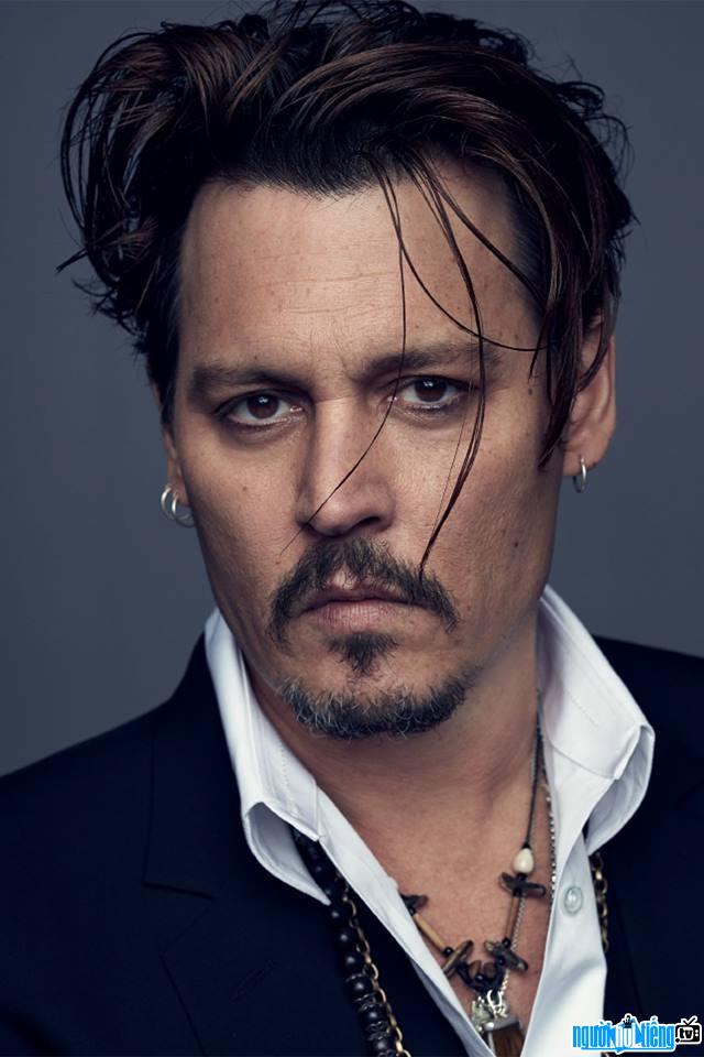 A Portrait Picture Of Johnny Depp Actor