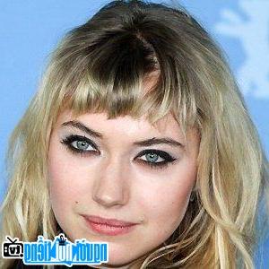 A portrait picture of Actress TV presenter Imogen Poots