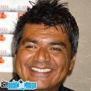 A New Photo Of George Lopez- Famous Comedian Los Angeles- California