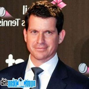 A new photo of Tim Henman- famous British tennis player