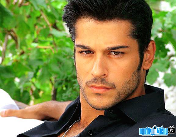 Close-up beauty of Turkish handsome man Burak Ozcivit