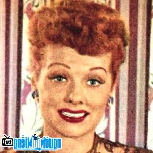 A New Picture of Lucille Ball- Famous TV Actress Jamestown- New York