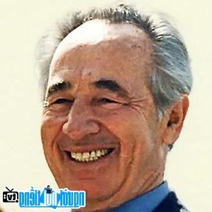 A Portrait Picture Of Politician Shimon Peres
