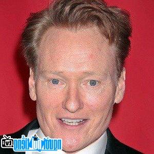 A new picture of Conan O'Brien- Famous TV presenter Brookline- Massachusetts