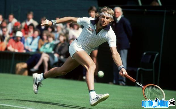 Bjorn Borg Sweden's most successful tennis player