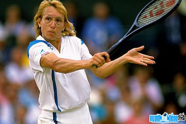  Martina Navratilova legendary tennis player of the Czech Republic