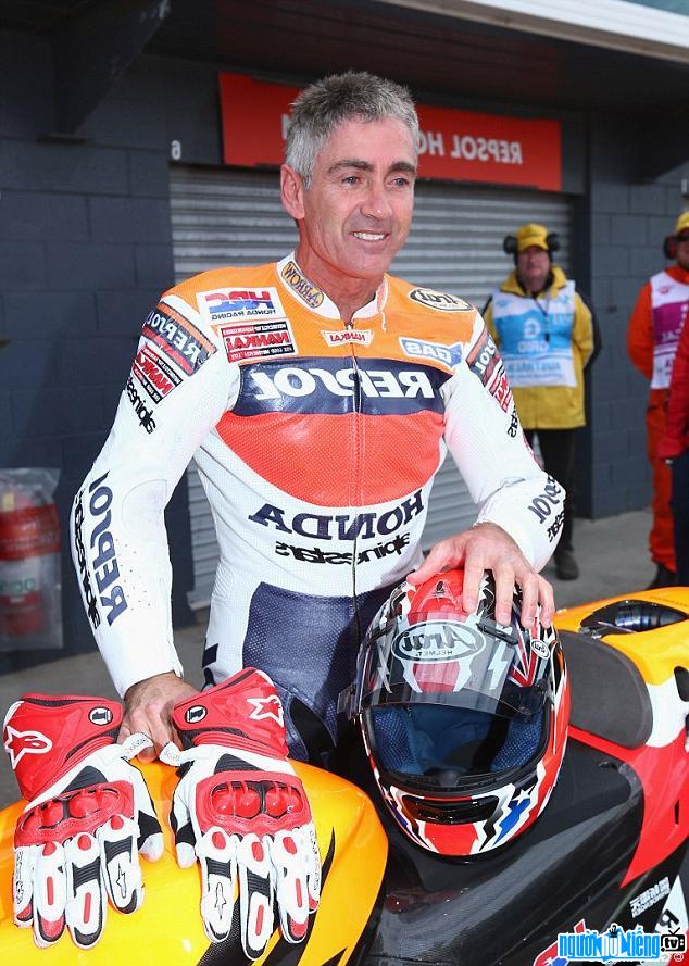 Mick Doohan 5-time world champion racer.