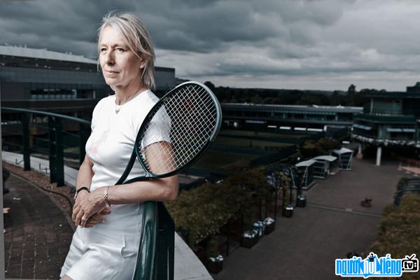  Martina Navratilova has an illustrious tennis career