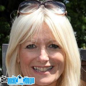 A new picture of Gaby Roslin- Famous British TV presenter