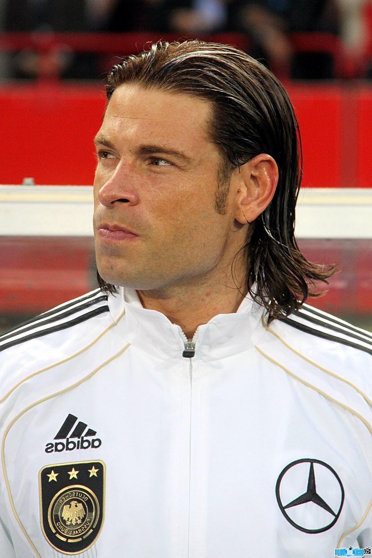 Another picture of football goalkeeper Tim Wiese