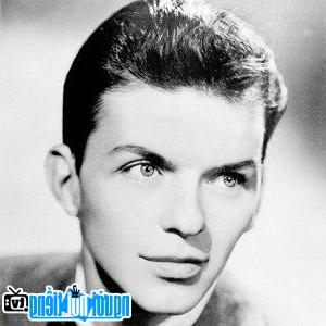 A Portrait Picture Of Pop Singer Frank Sinatra