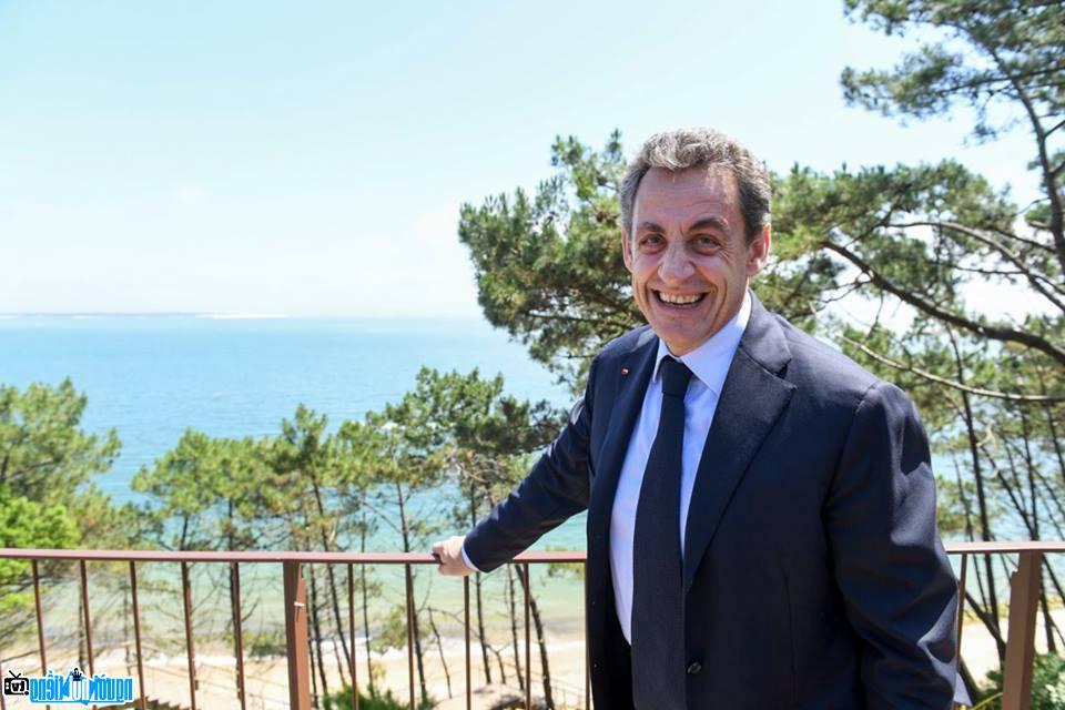 Nicolas Sarkozy at Arcachon