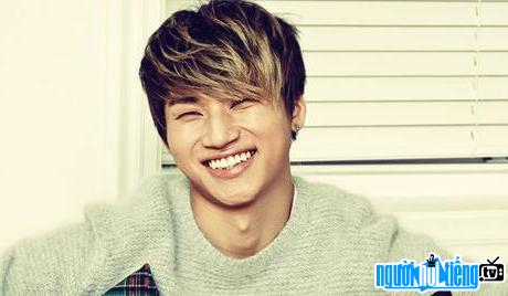 Singer Daesung with a bright smile