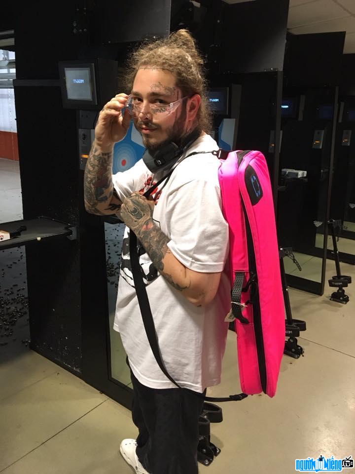 New picture of singer Post Malone