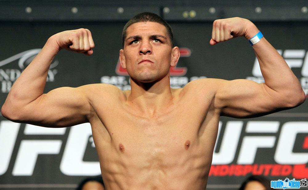 A new image of a mixed martial arts athlete MMA Nick Diaz