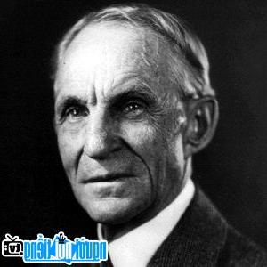 A portrait picture of Businessman Henry Ford