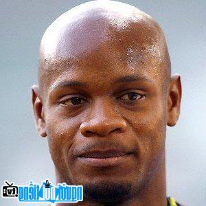 A new photo of Asafa Powell- famous track and field athlete Spanish Town- Jamaica