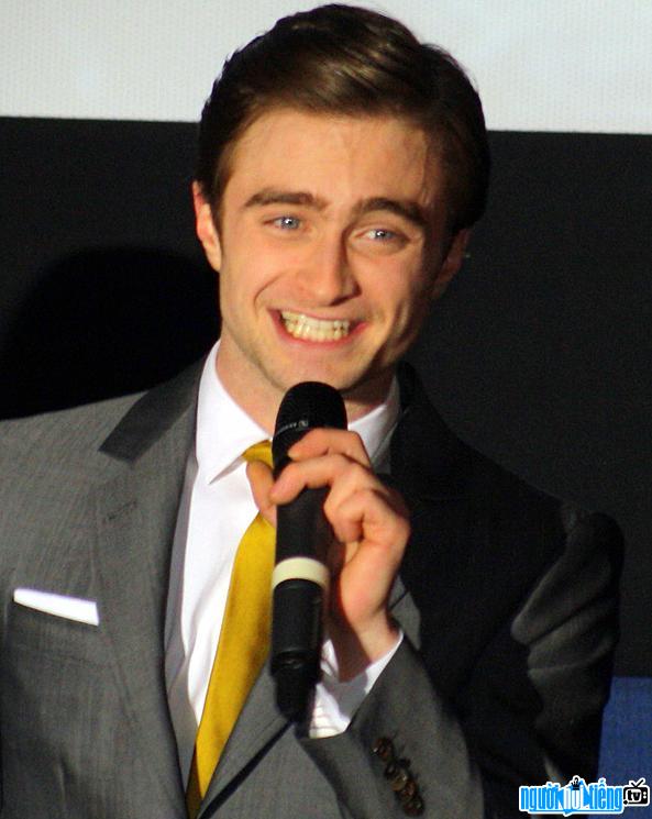 Famous Daniel Radcliffe after participating in the movie Harry Potter
