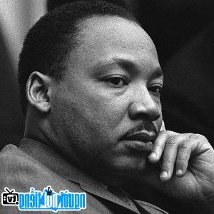 A portrait of Civil Rights Leader Martin Luther King Jr.