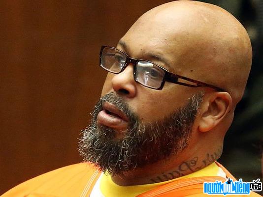 Photo of Suge Knight at trial
