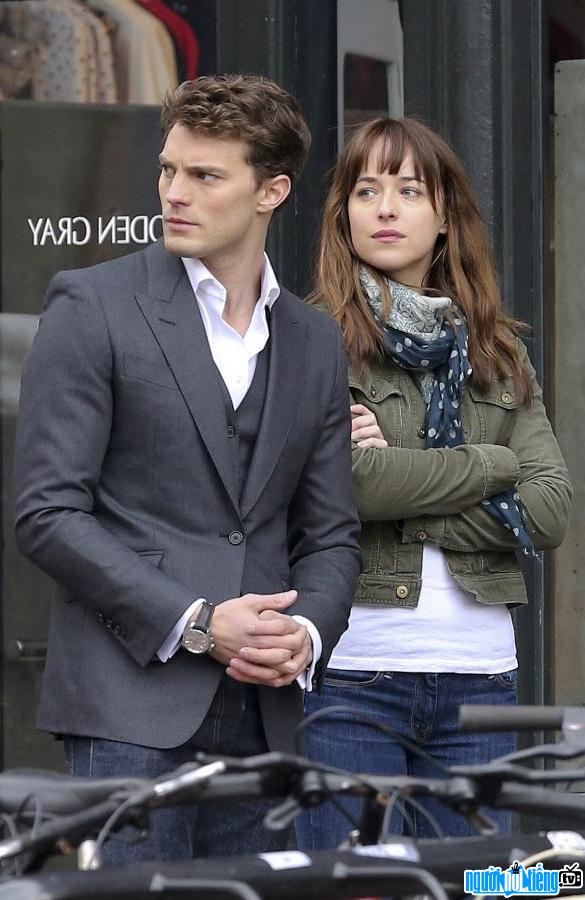 Actor Dakota Johnson's Picture With You acting in "50 Shades"
