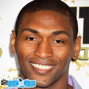 One Portrait Picture of Metta World Peace Basketball Player