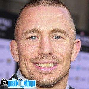 A new photo of Georges St-Pierre- the famous MMA athlete in Quebec-Canada