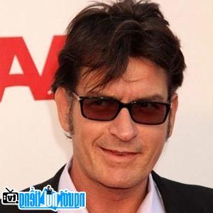 A Portrait Picture of TV Actor Charlie Sheen