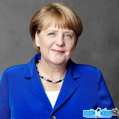Một hình ảnh chân dung của Thủ tướng Đức Angela Merkel