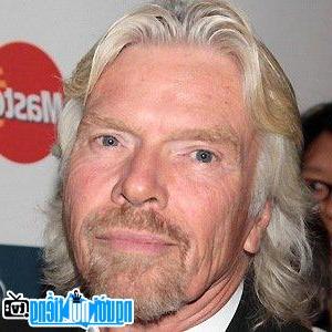 A portrait picture of businessman Richard Branson