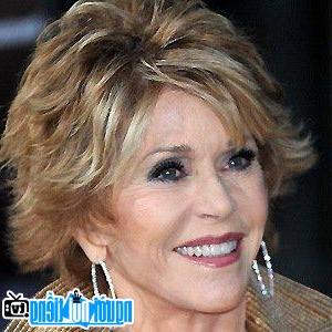 Một bức ảnh mới về Jane Fonda- Diễn viên nữ nổi tiếng New York City- New York